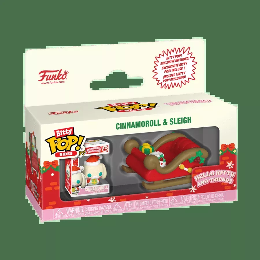Hello Kitty - Cinnamoroll with Sleigh Bitty Pop! Ride