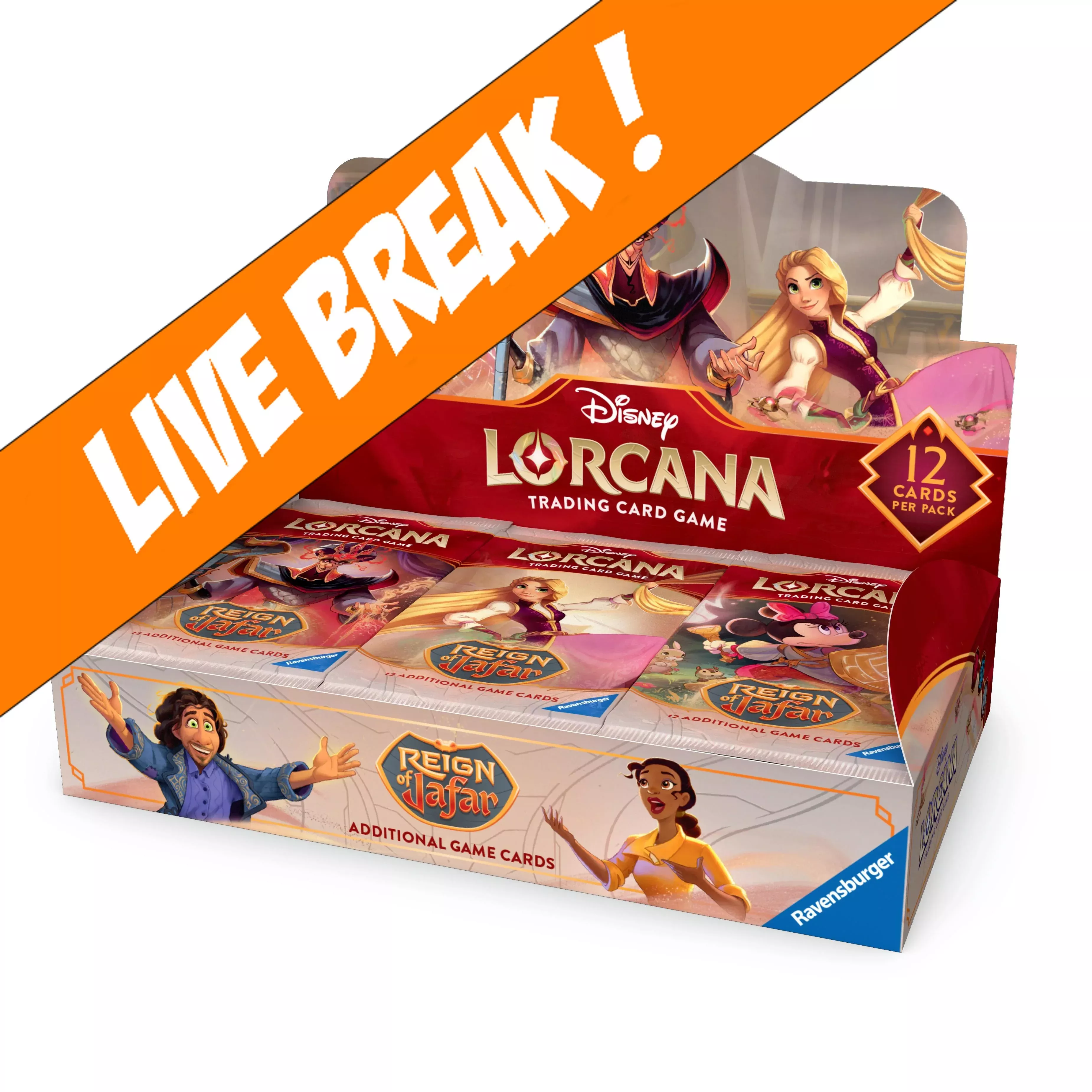 [ Live Break ] Disney Lorcana TCG - S8 Reign Of Jafar Booster Box