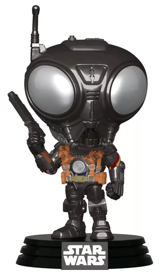 Star Wars: The Mandalorian - Q9-Zero Metallic Pop! Vinyl #349