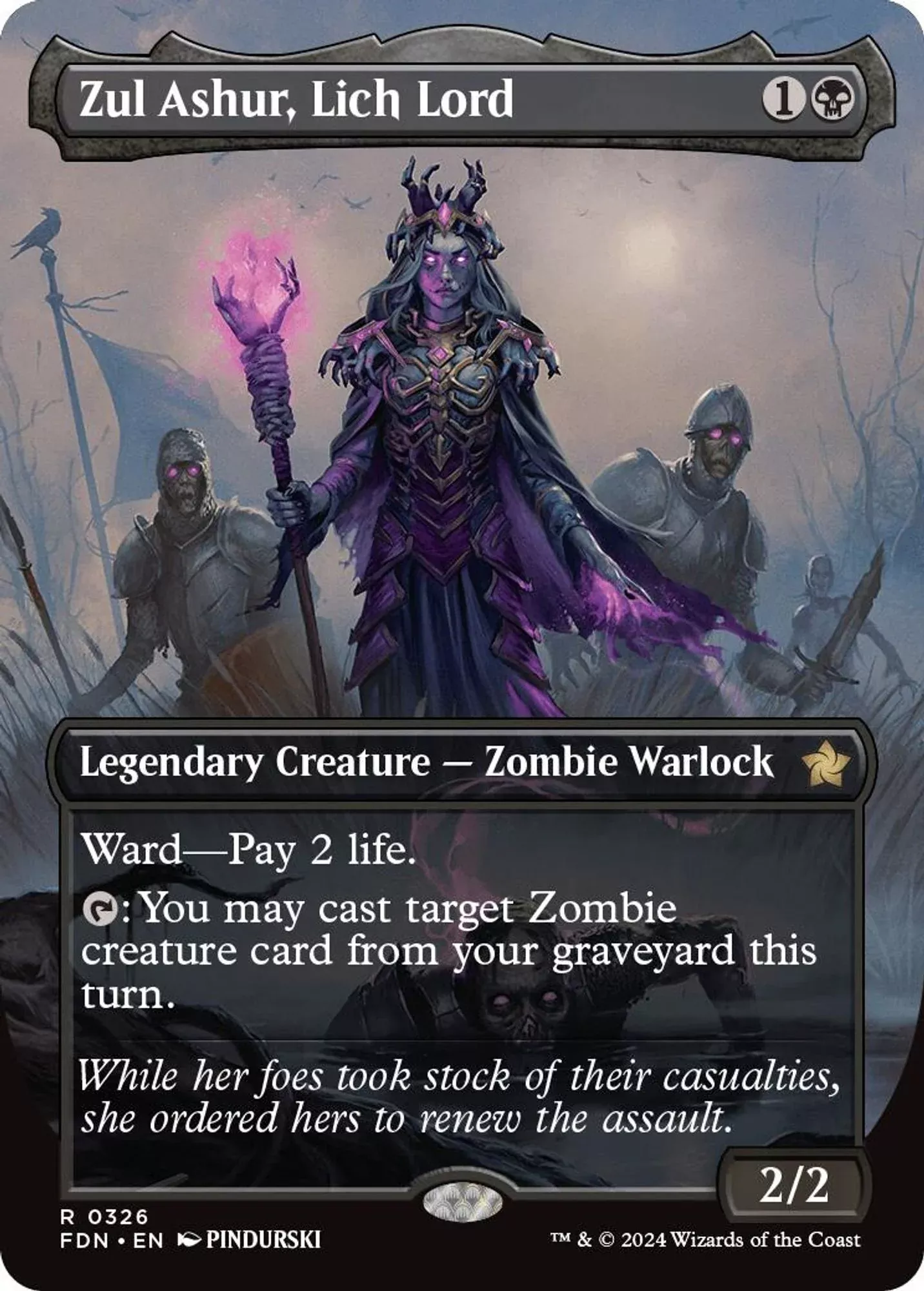 Zul Ashur, Lich Lord (Borderless)